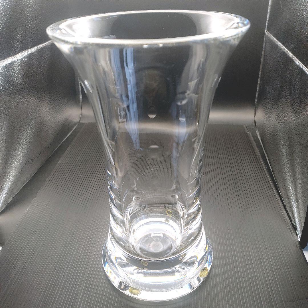 「サンルイ クリスタル 花瓶 バブル H25cm 正規品」