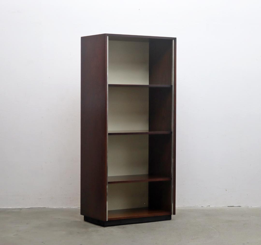 ヴィンテージ ローズウッド シェルフ 本棚 キャビネット 飾り棚 食器棚 1