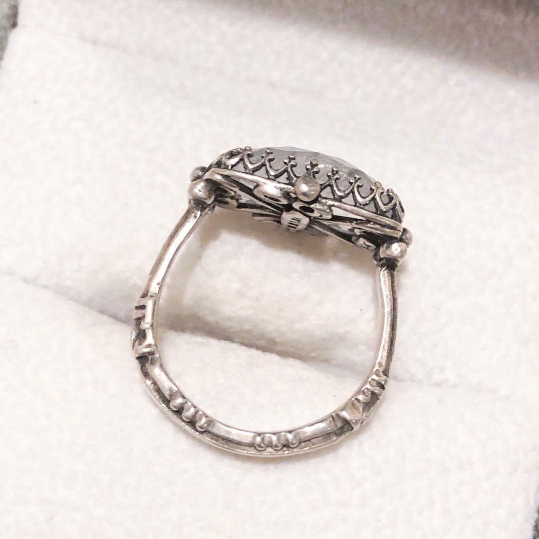 ぬぬぬ様　ベッキーケルソー　ロイヤルブルー￼ムーンストーンリング