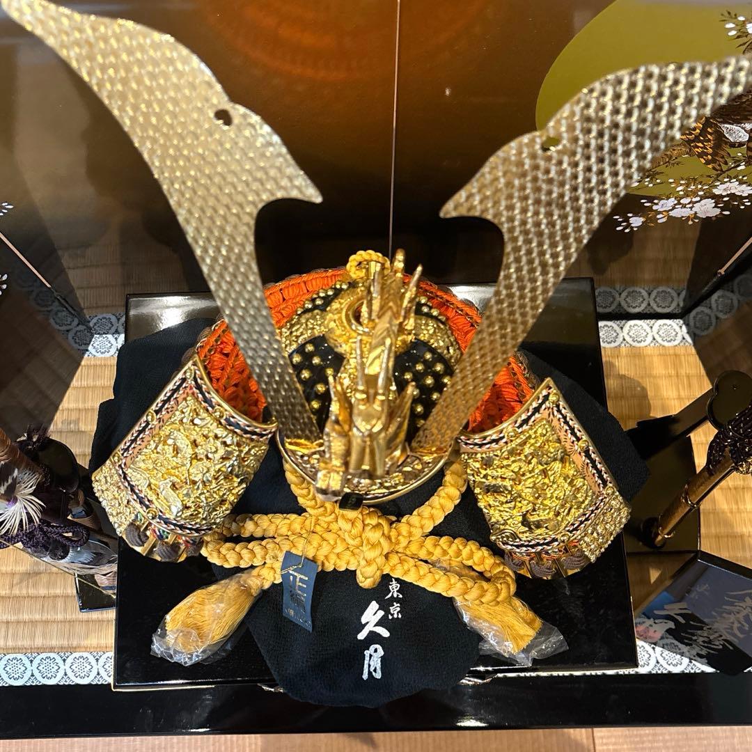 ★美品★五月人形 伝統的な武士の兜 東京久月