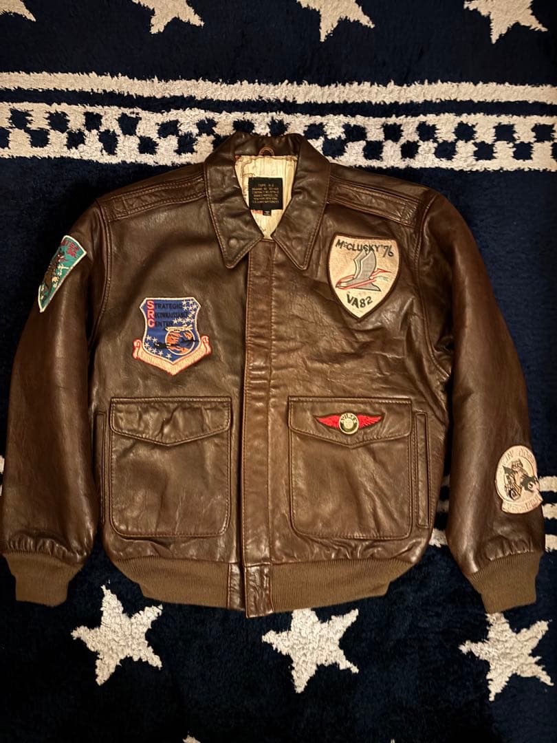 AVIREX A-2フライトジャケット