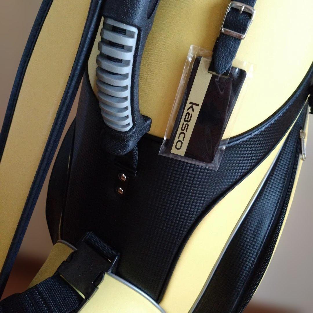 Kasco キャスコ　ゴルフバッグ　イエロー　新品　キズあり