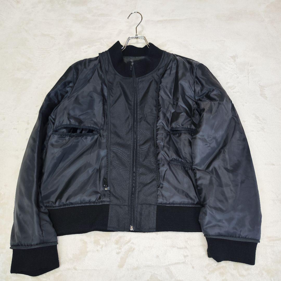 リューグーレザーズ WING-NECK ハイ シングルライダース ボアインナー付