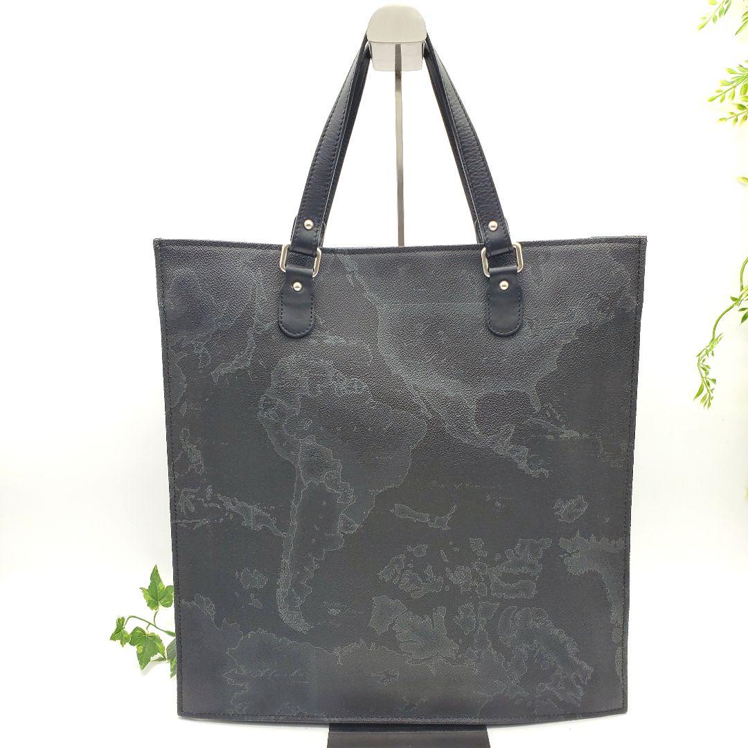 極美品 プリマクラッセ 希少色 トートバッグ Geo Blackシリーズ A4可