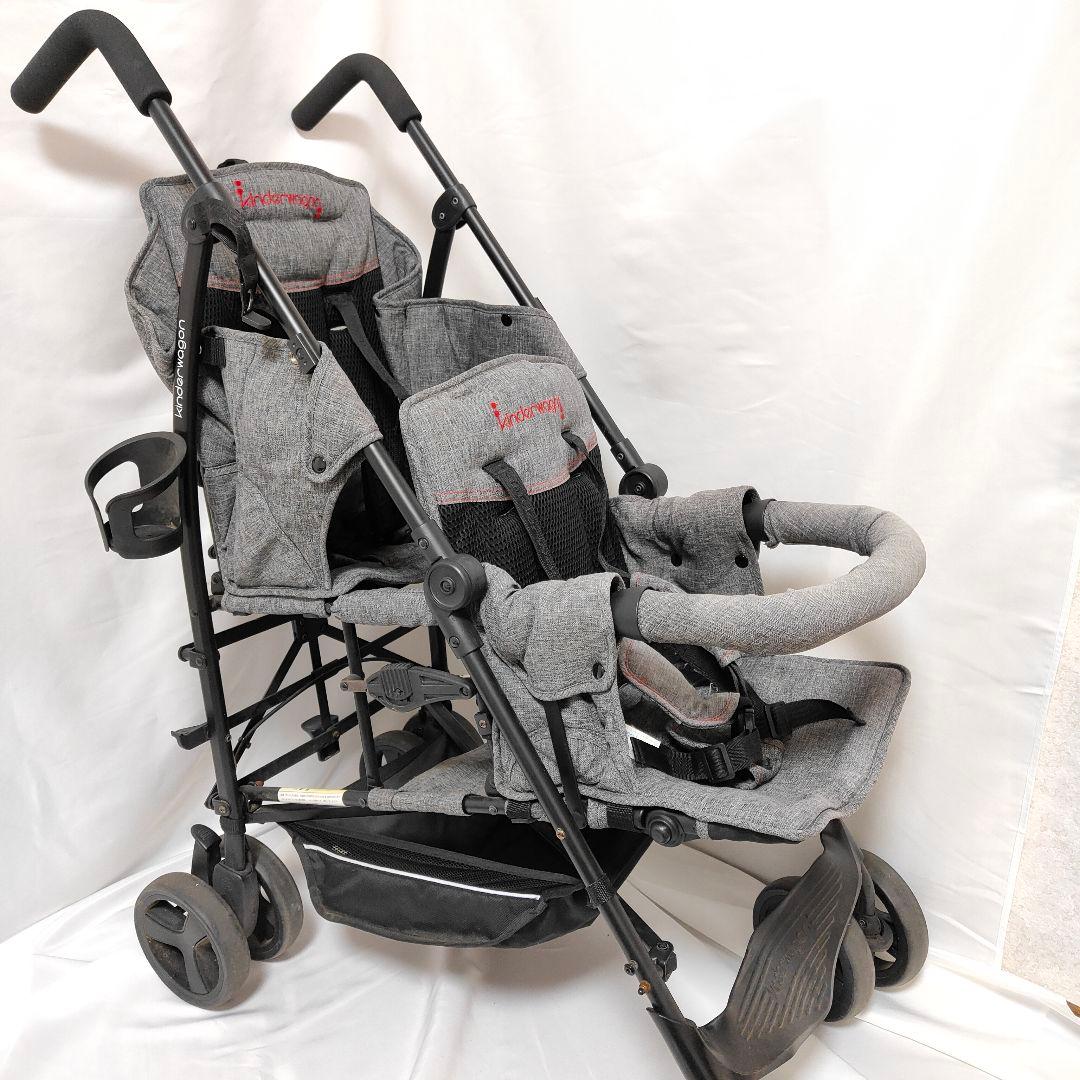 DUOシティHOP kinderwagon 縦型2人乗りベビーカー
