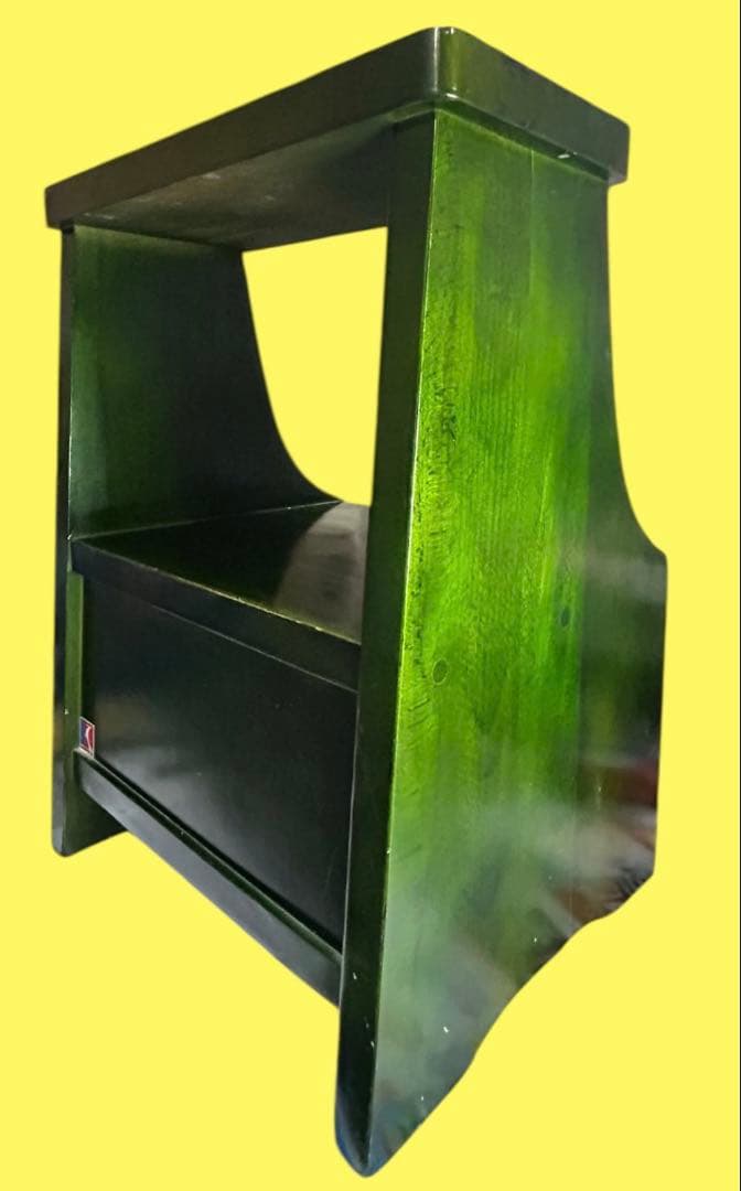 ヴィンテージキツツキマーク 踏み台 飛騨の家具 初代キツツキ 希少 昭和