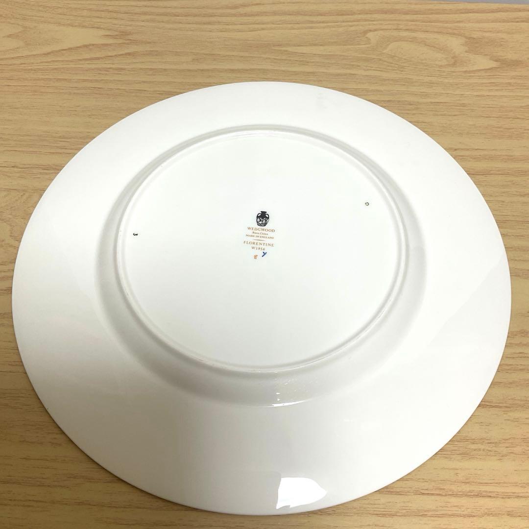 ウェッジウッド フロレンティーン　コバルト　27cmディナープレート　2枚組