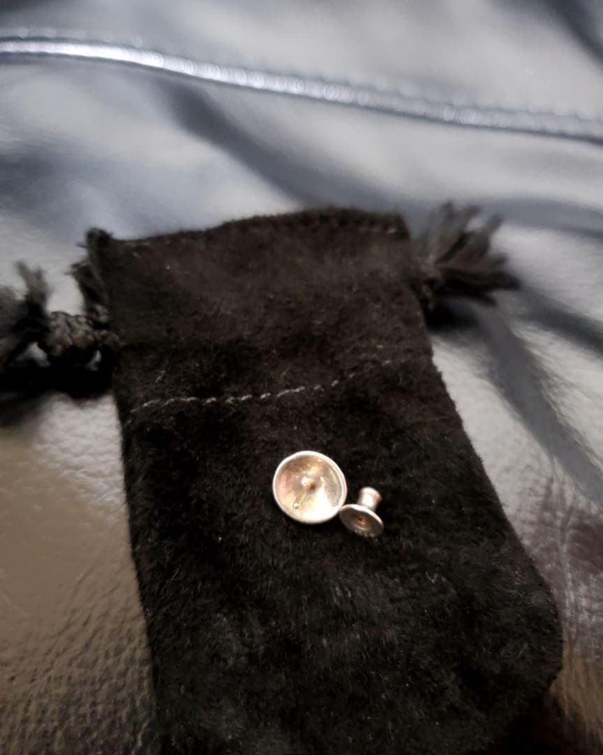 クロムハーツ　クロスボール　スタッドピアス