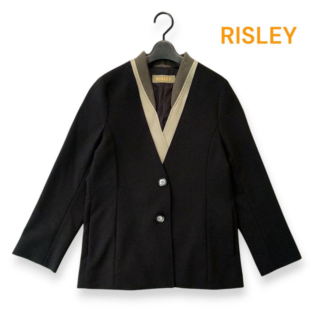 ■美品 RISREY リズレー ミリタリー コンビ ジャケット