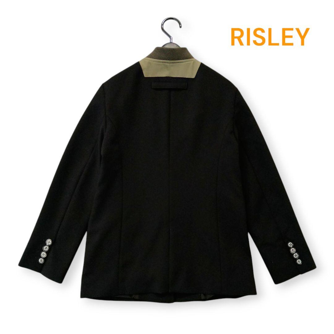 ■美品 RISREY リズレー ミリタリー コンビ ジャケット