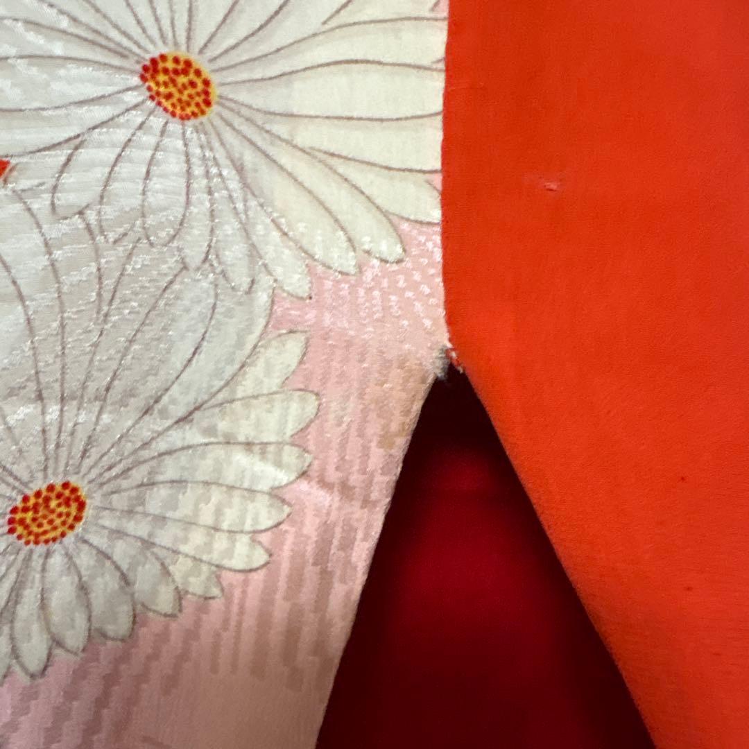 アンティーク　女の子　子供着物　七五三　アンティーク着物七歳女の子着物大正ロマン