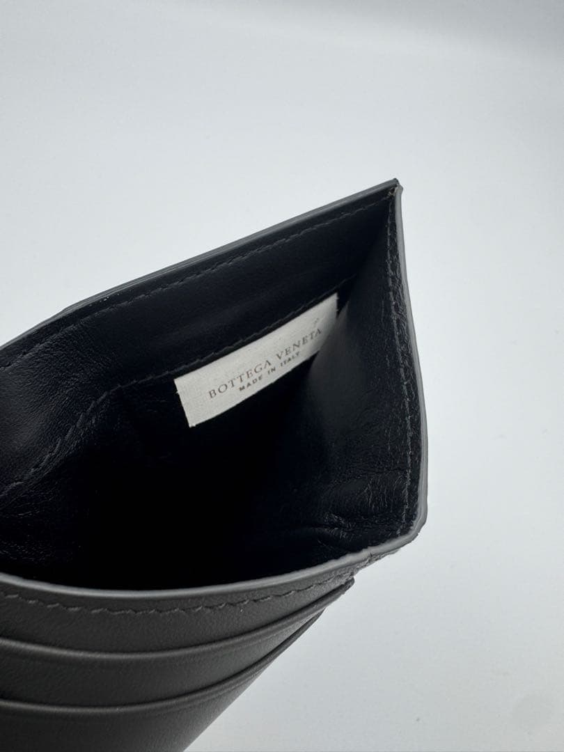 BOTTEGA VENETA ボッテガヴェネタ 三つ折り財布　ブラック　美品