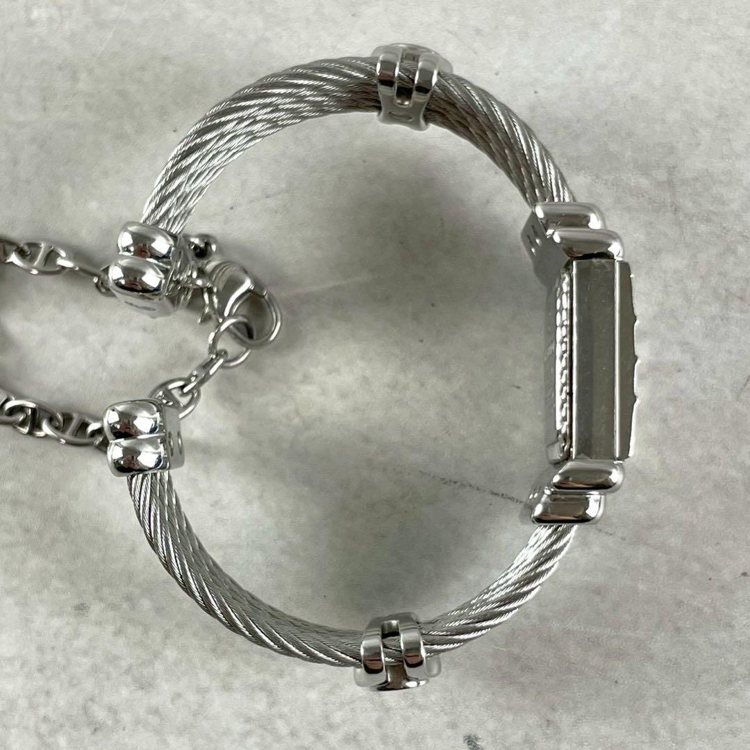 新品電池交換済✨シャリオール サントロペ ピンクシェル レディース バングル