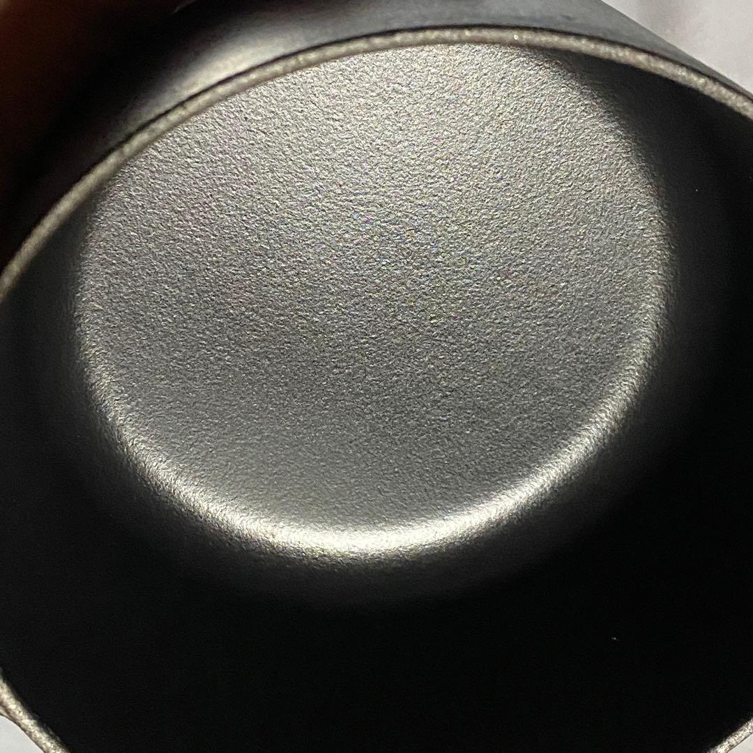 ル クルーゼ　両手鍋 ココット・ロ ンド 14 マットブラック 黒