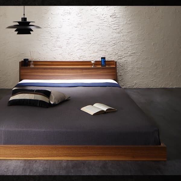 rvコンセント付きフロアベッド Geluk シングル