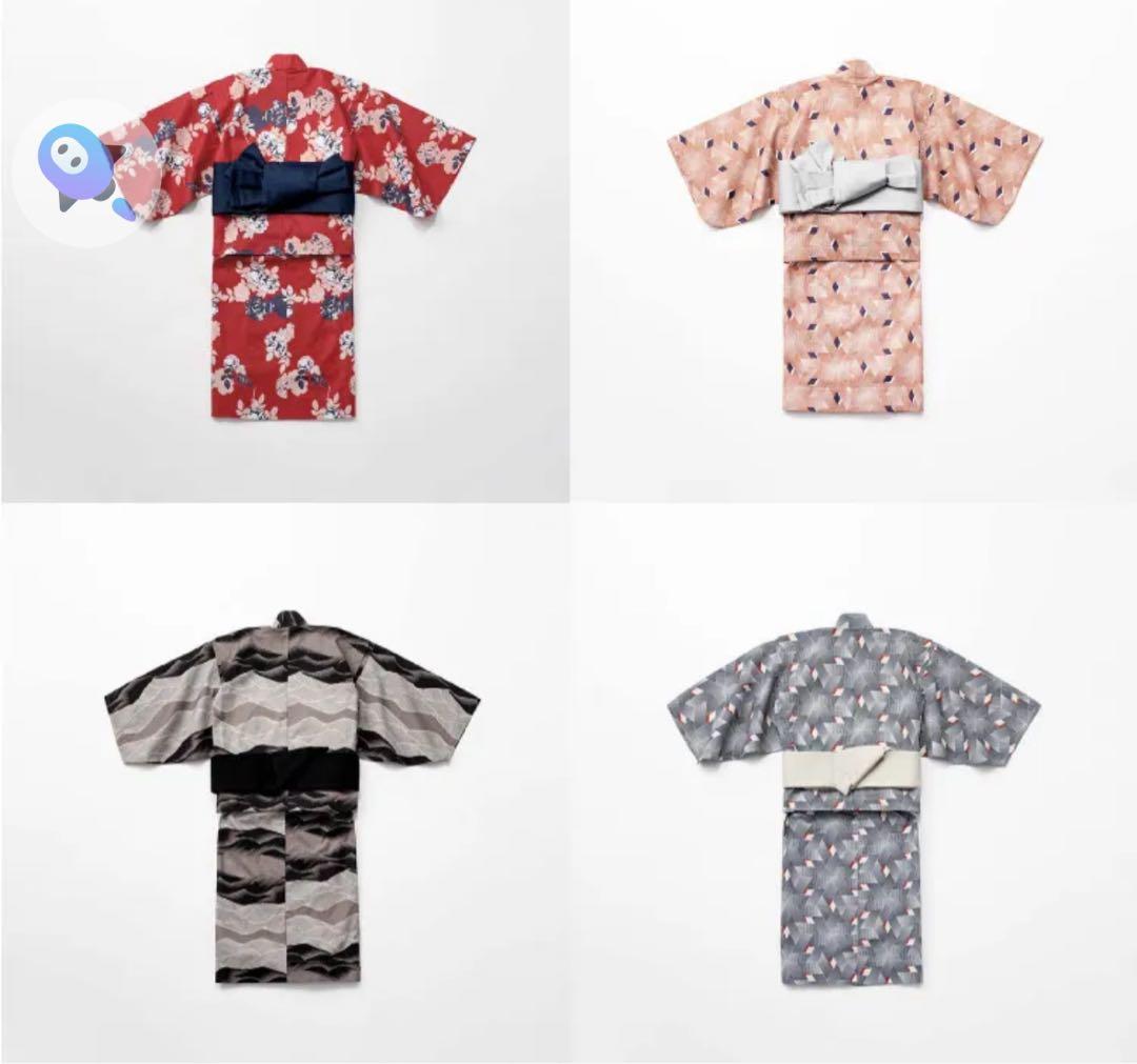 【yuka*tomo】マールマール浴衣120cm セパレートタイプ