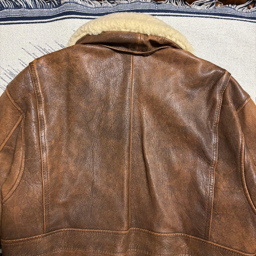 90s トミー　g-1 a-2 ラムレザー フライトジャケット 短丈 ミリタリー