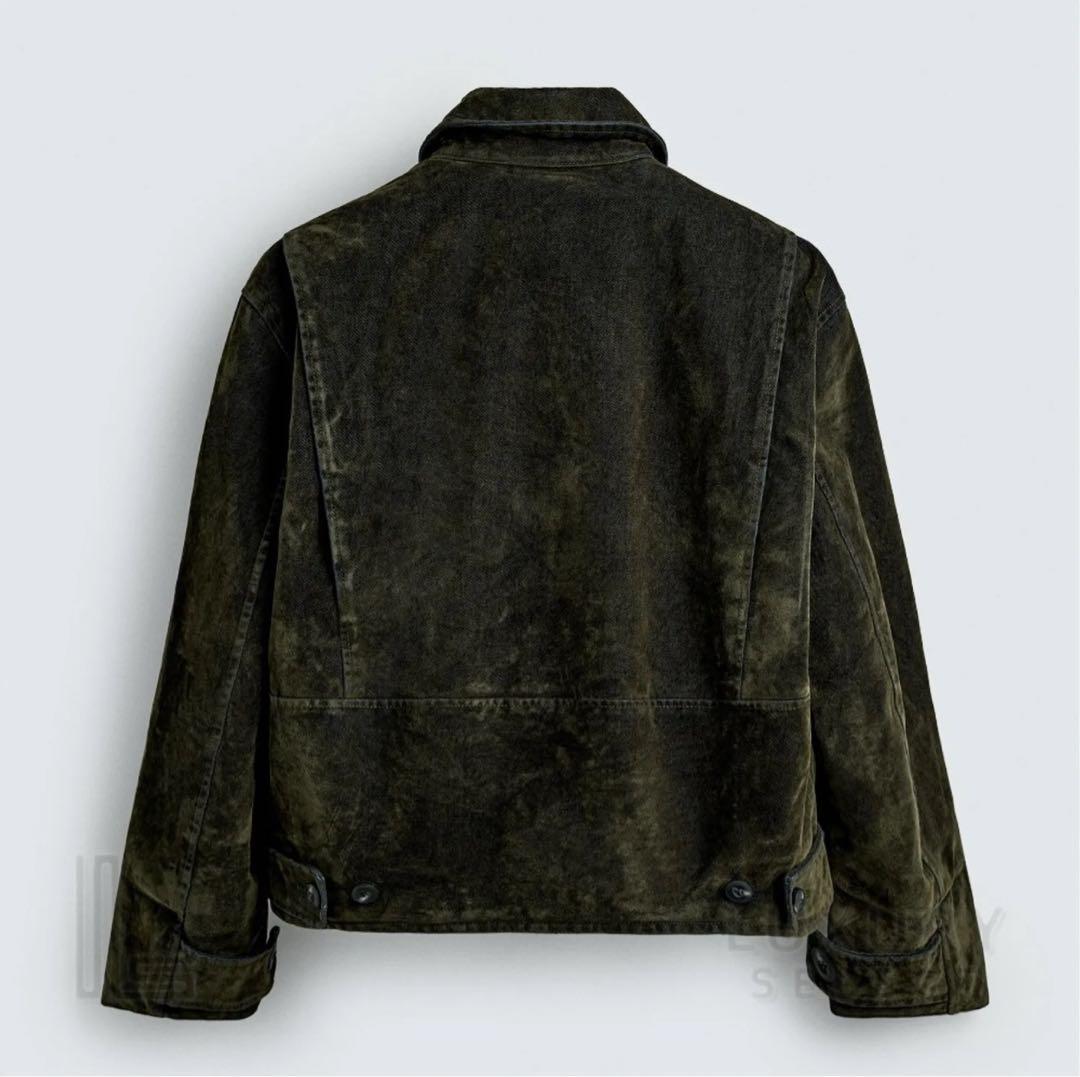 【サクマエマ様】ZARA ベロアツイルジャケット