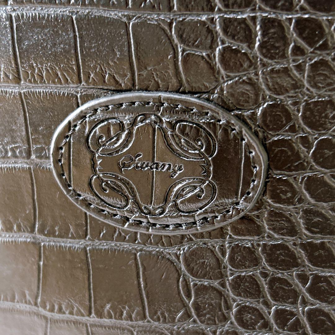 美品✨SWANY キャリーバッグ　クロコ型押し　レインカバー付き　4輪