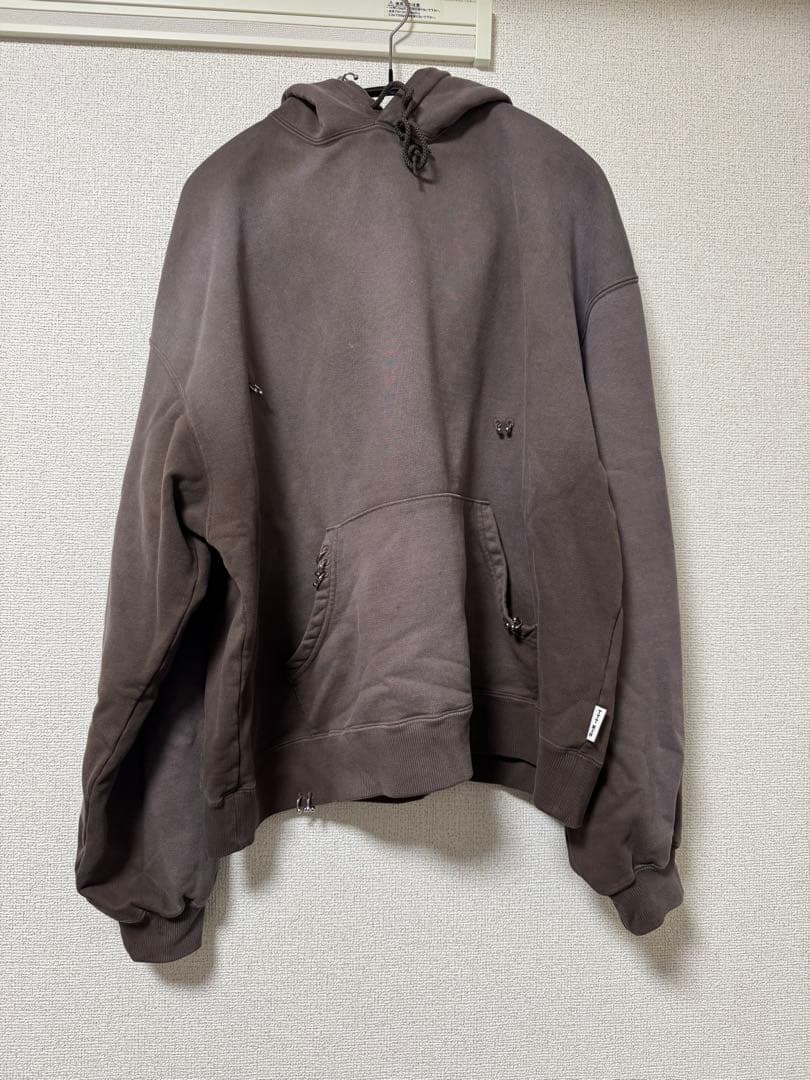 トップス tttmsw 2025ss brown hoodie