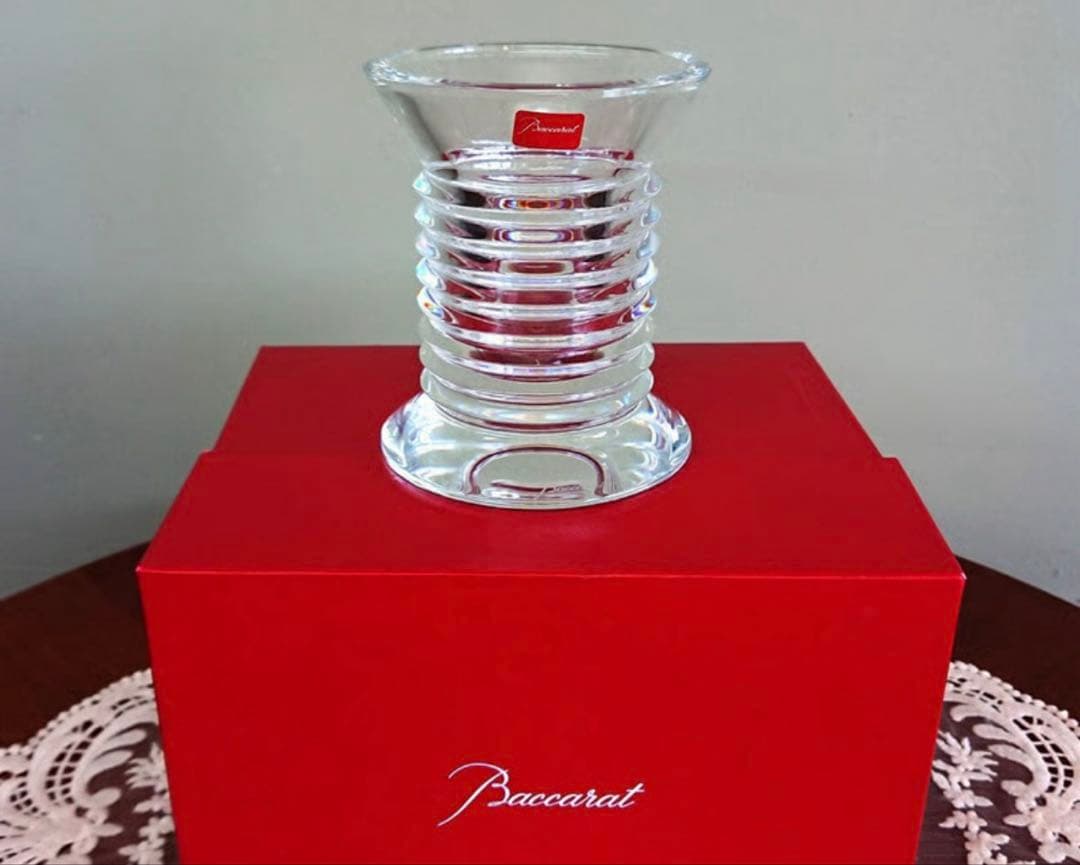 希少　Baccarat クリスタル ラランドペンスタンド　バカラ　廃盤品