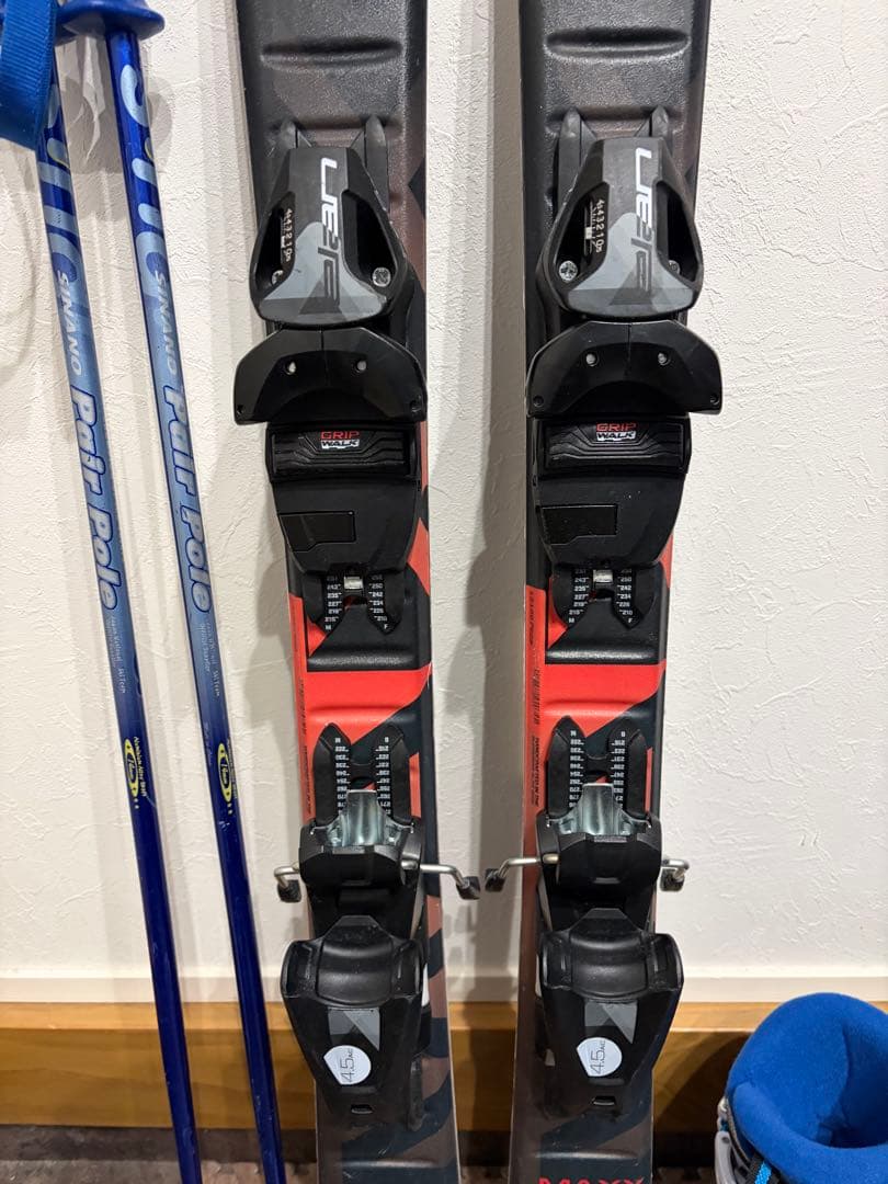 ★男の子用 4点セット メンテナンス.HOTWAX済★ head atomic