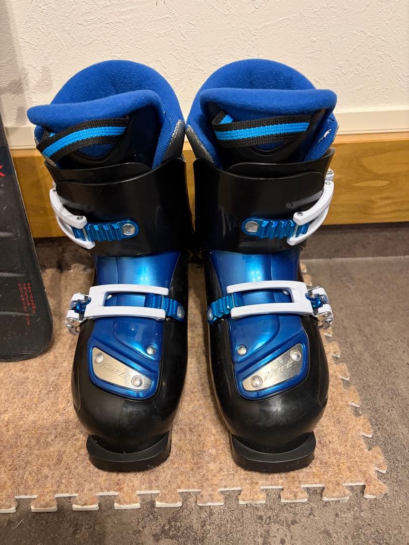 ★男の子用 4点セット メンテナンス.HOTWAX済★ head atomic