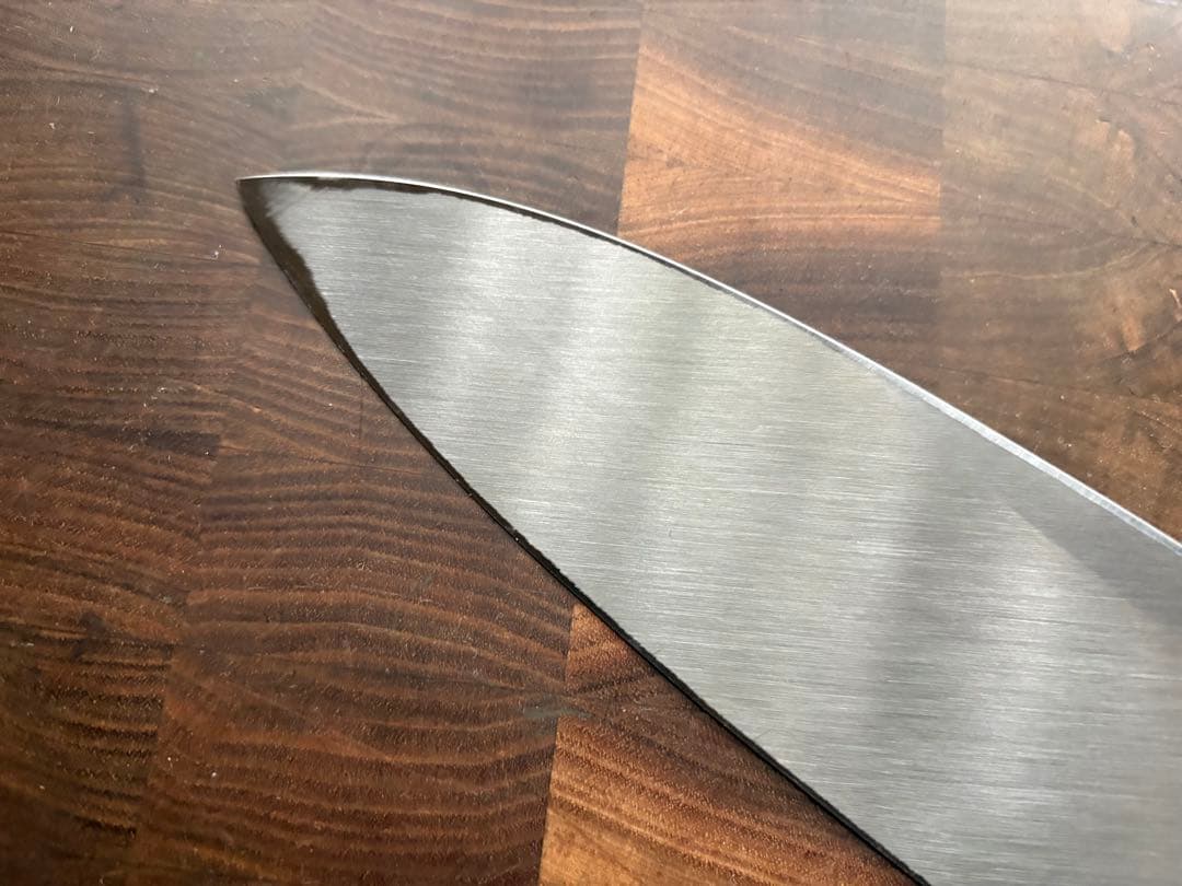 堺打刃物　青鋼　7寸　出刃包丁　210mm 手打ち　本霞　包丁　和包丁　水牛柄