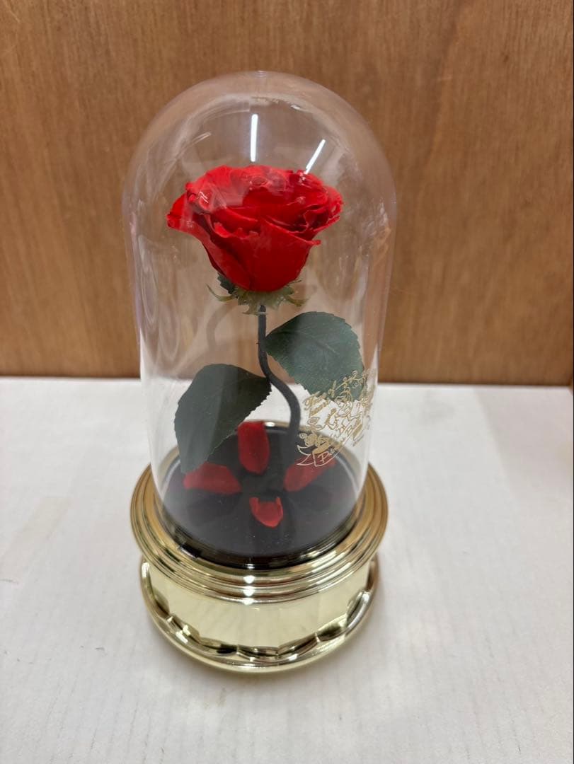 ディズニー 美女と野獣 ブリザード フラワー オルゴール 1個