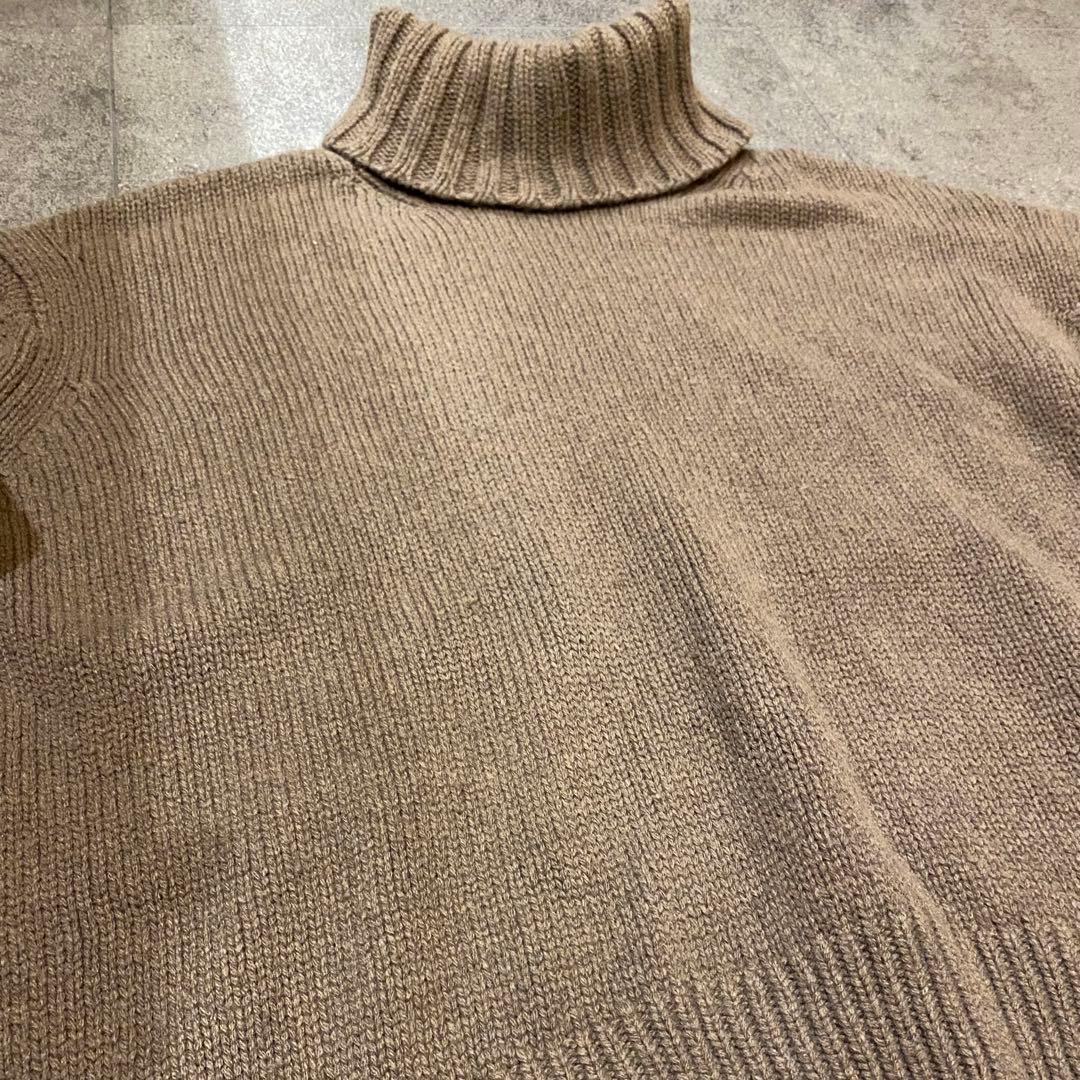 【 GALERIE VIE 】 ギャルリーヴィー タートル ニット ブラウンM