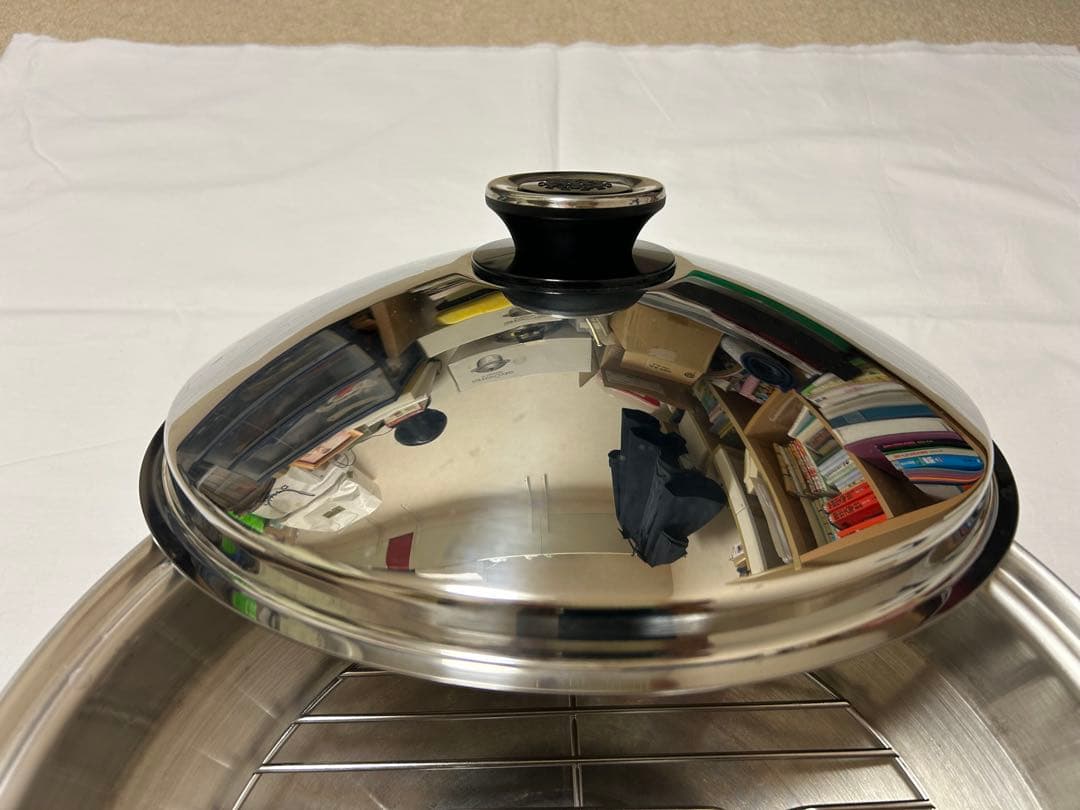 タッパーウェアレインボークッカープレミアムウォック、両手鍋 蒸し器