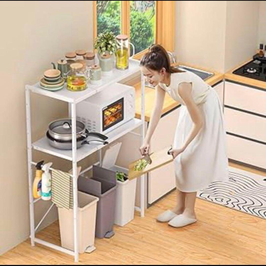 新品未使用　ゴミ箱上ラック YDH レンジラック オープンラック 新生活