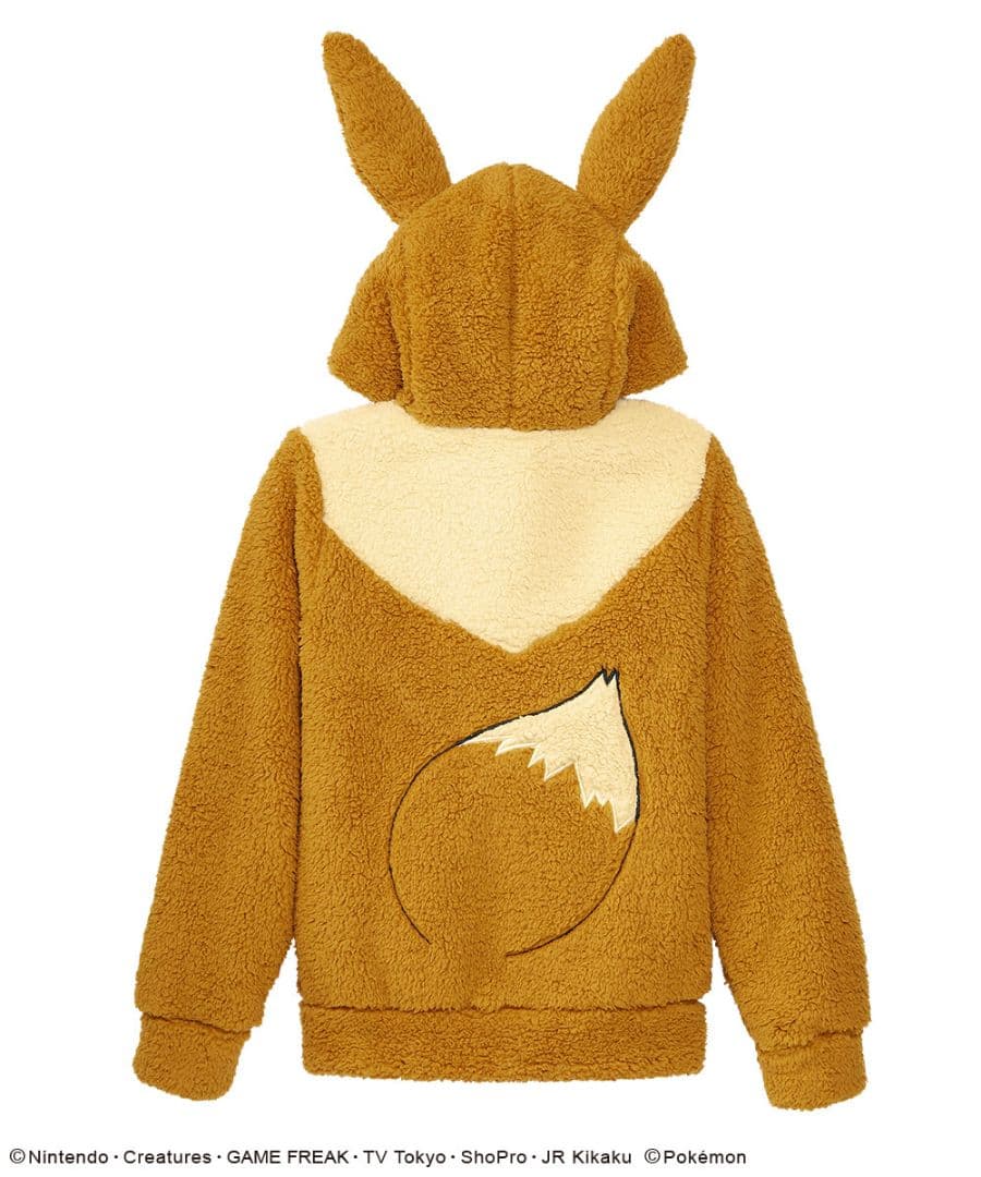 イーブイ　モコモコパーカー