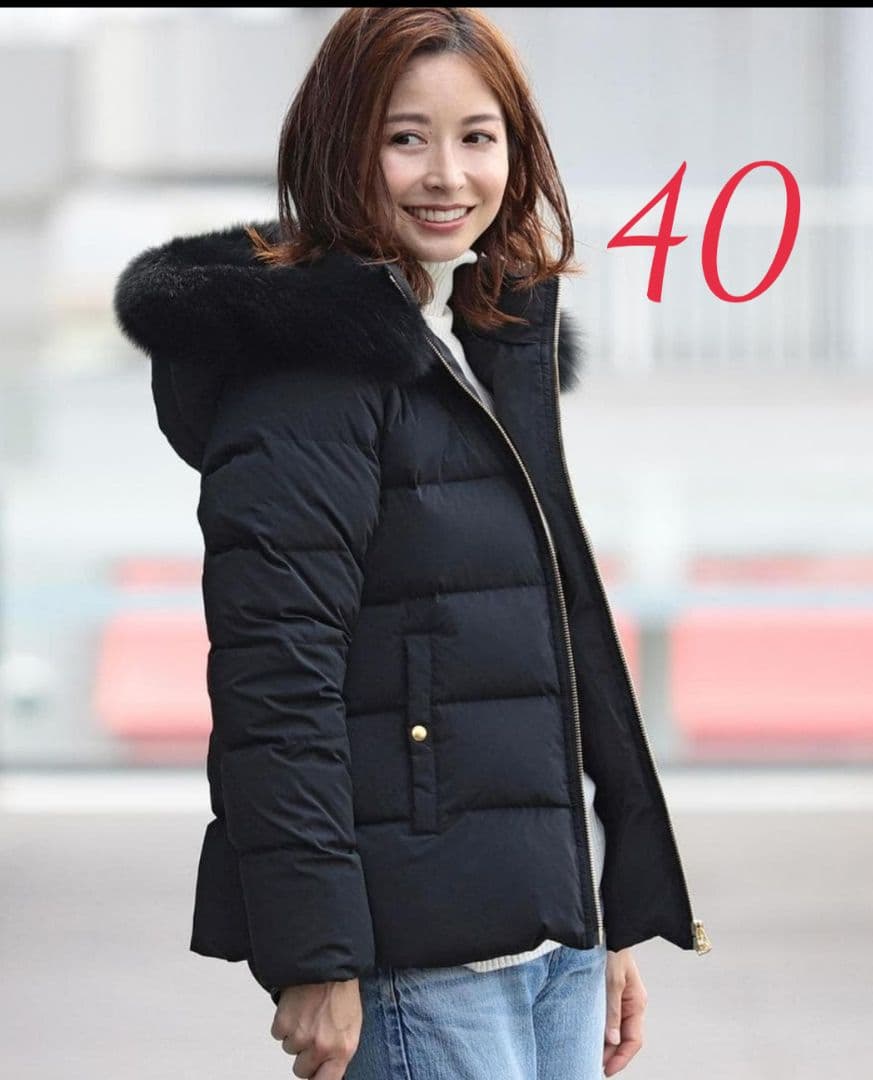 【Demi-Luxe BEAMS】40FOXファー ショートダウン