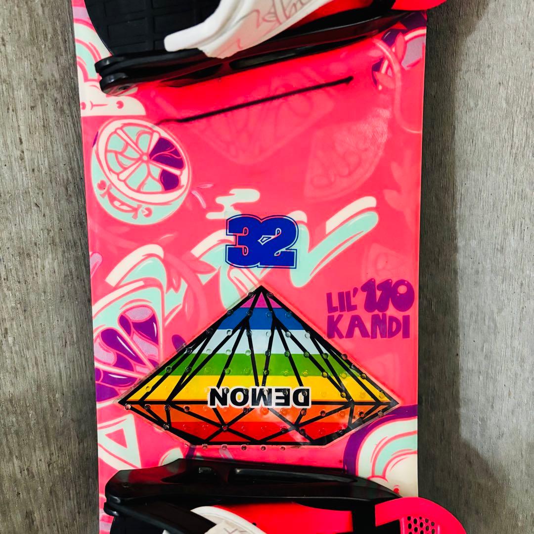 大人気 キッズ K2 LILKANDIスノーボード3点セット 110cm