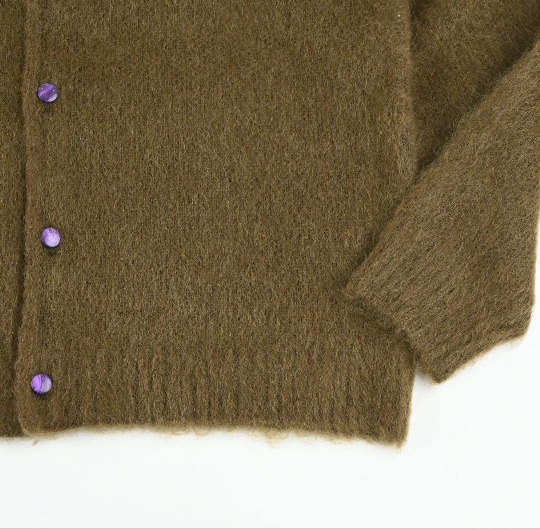 Needles Mohair Cardigan Foremost オリーブモカ