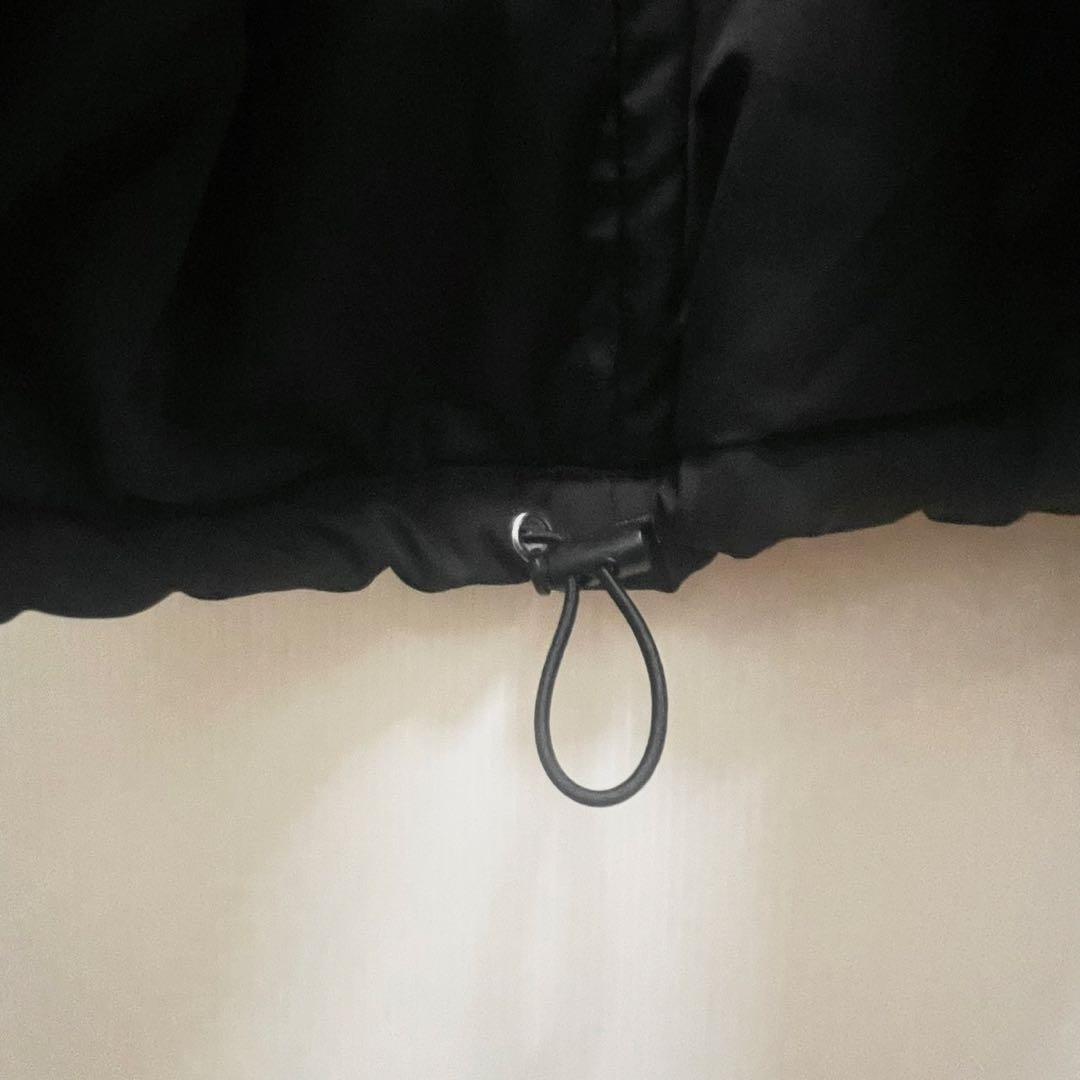 美品 antiqua アンティカ ブラック 中綿 ロングコート 冬