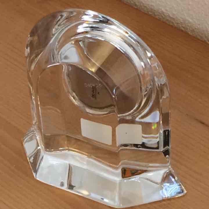 バカラ  クリスタル置時計ベガクロック