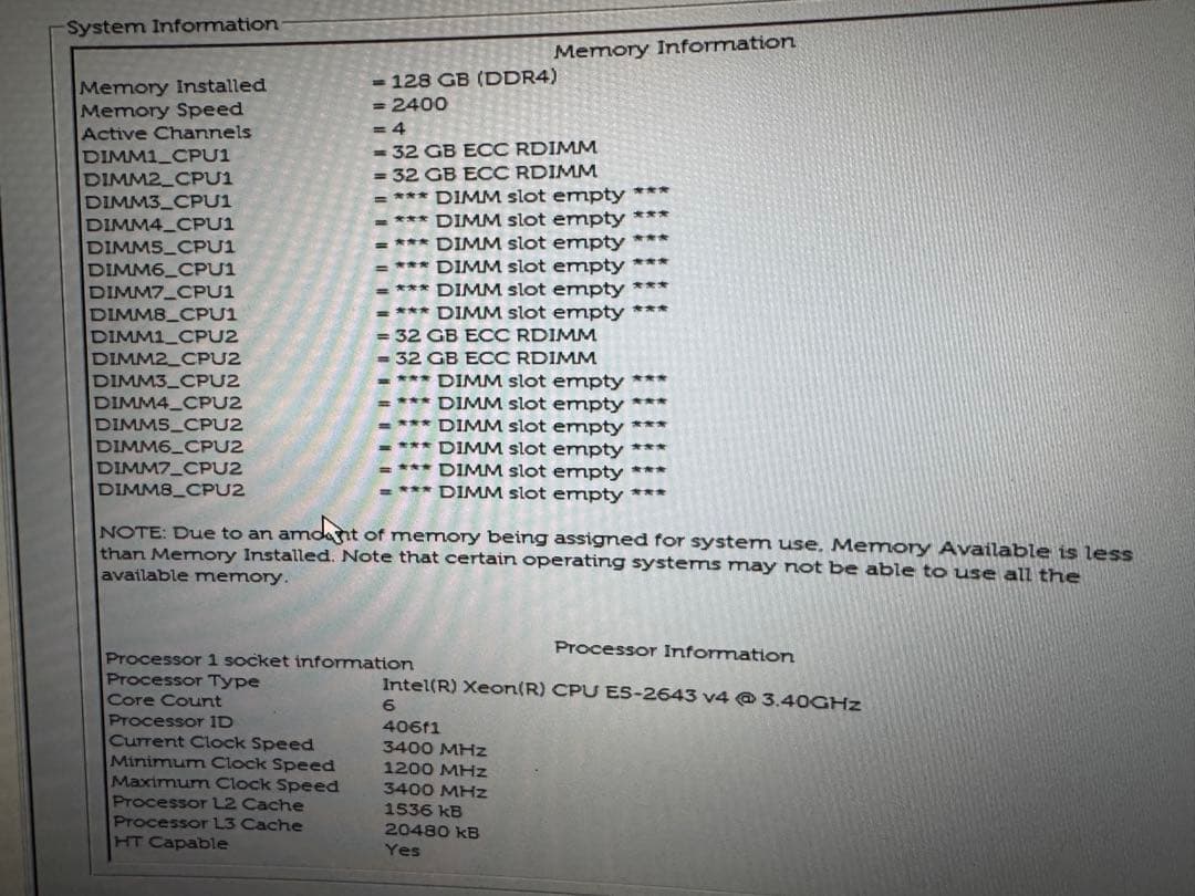 ④ SK hynix DDR4 32GB4枚 PC4-2400T-RB1-11