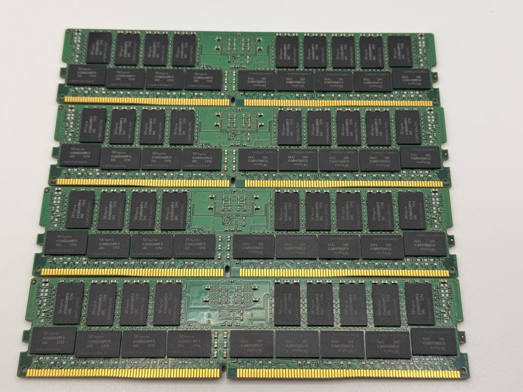 ④ SK hynix DDR4 32GB4枚 PC4-2400T-RB1-11