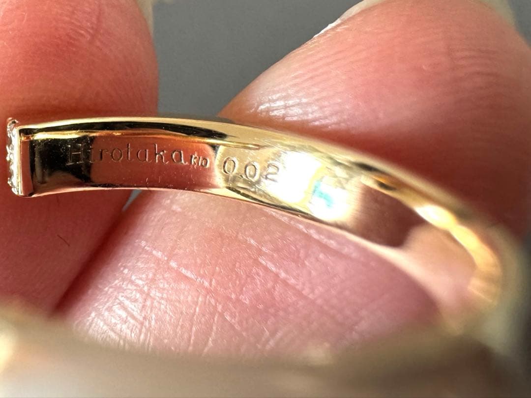 アクセサリー Hirotaka DIA CUFF RING