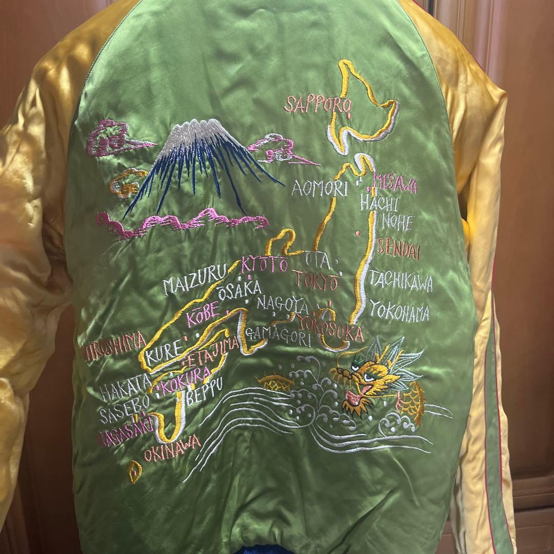 K-01最終値下げ　港商　スカジャン　寅年スペシャルエディション　L