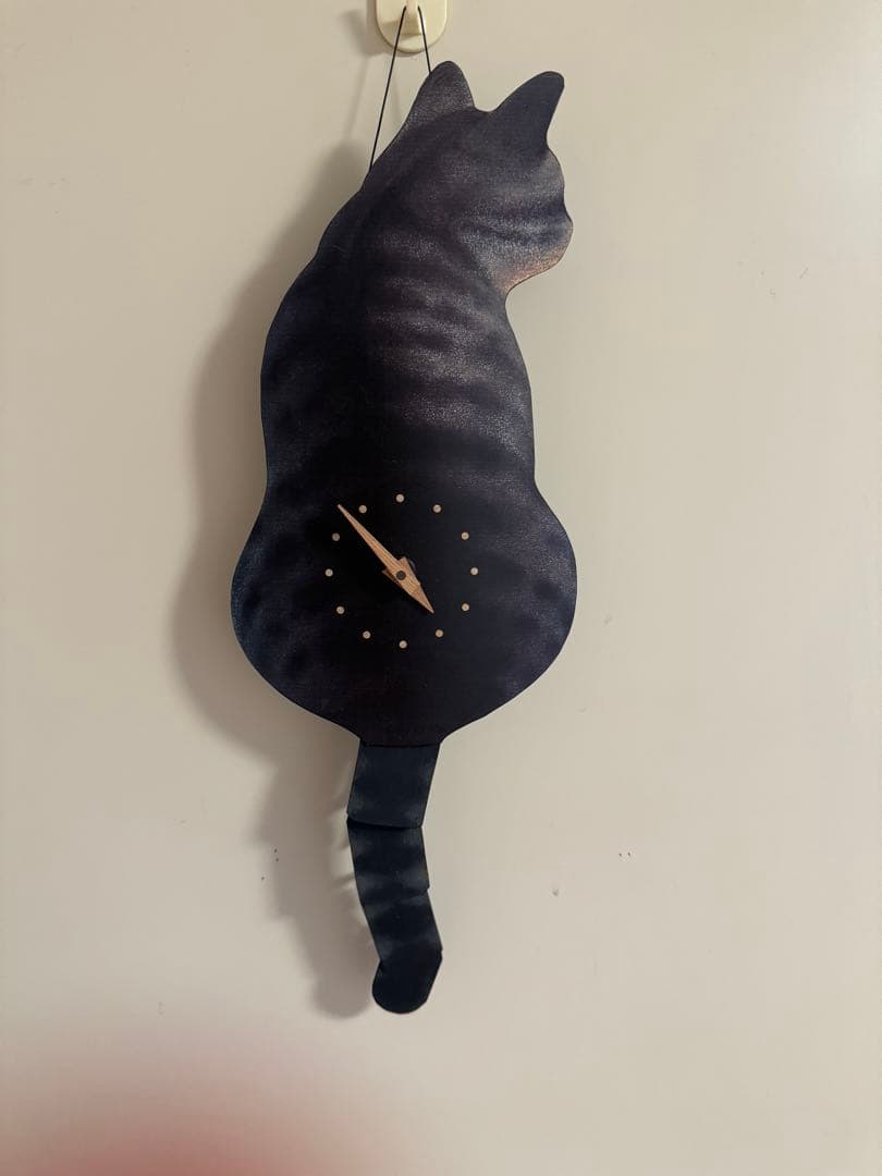 たち吉　時計　ねこ　キジトラ
