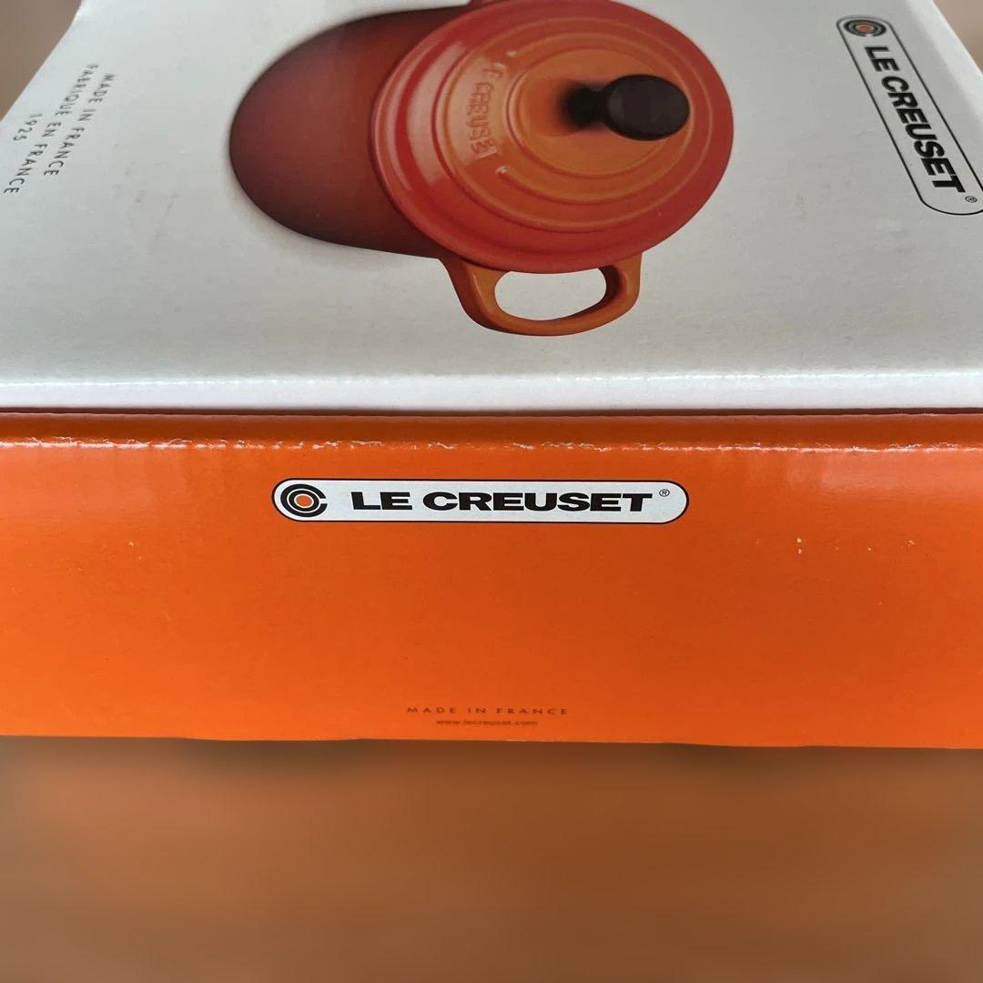 ル・クルーゼ　16cm 新品未使用品　オレンジ　LE CREUSET