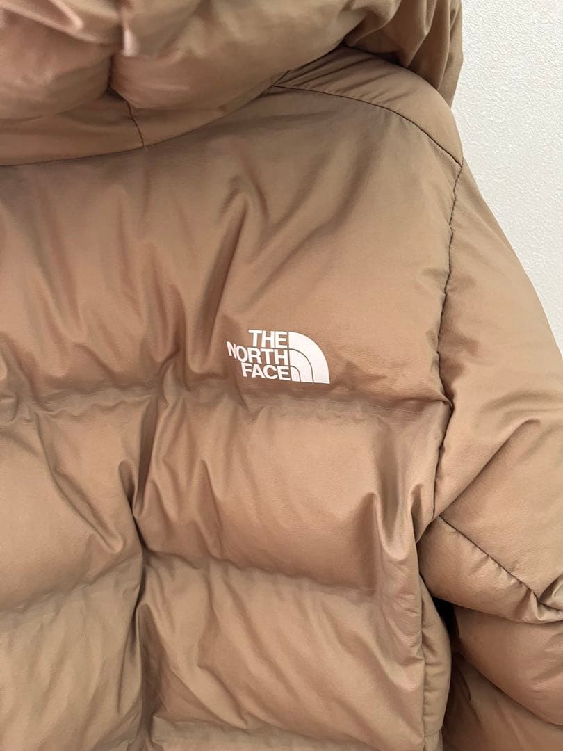 美品　ノースフェイス　ビレイヤーパーカー xsベージュ