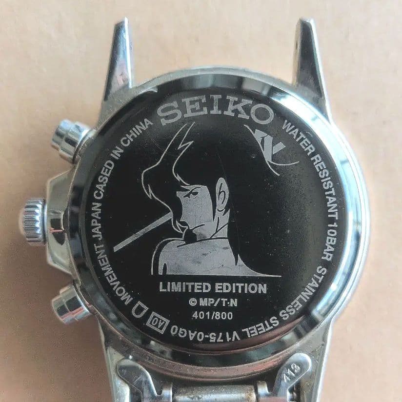 SEIKO セイコー スピリット ルパン三世 五右衛門 コラボ 腕時計