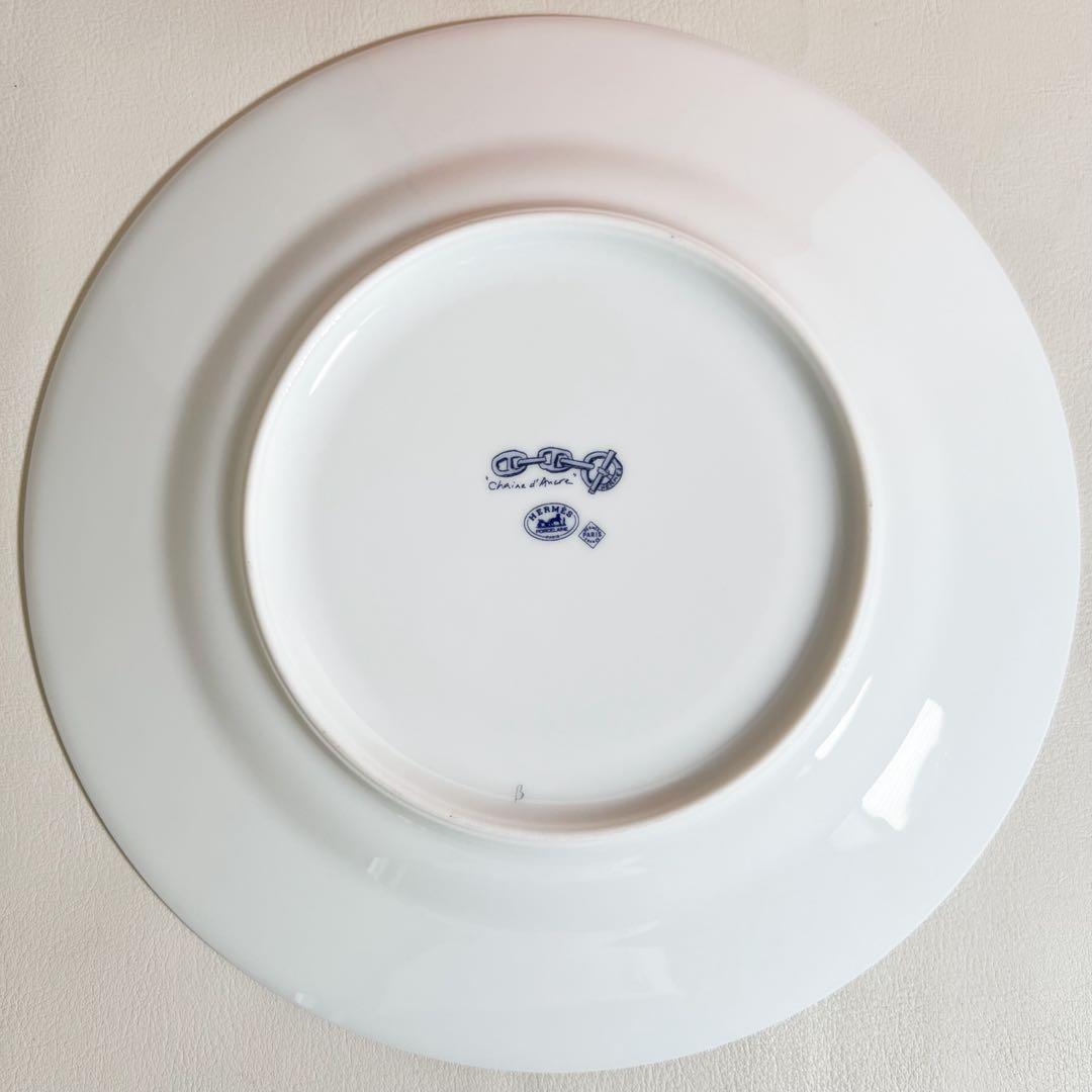 HERMÈS エルメス シェーヌダンクル ブルー 約22cm 箱付き 廃盤 希少