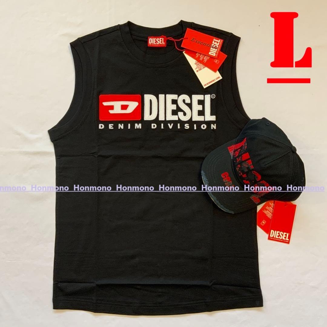ラスト１点　DIESEL　T-ISCO-DIV　Ａ10508　L　ロゴ