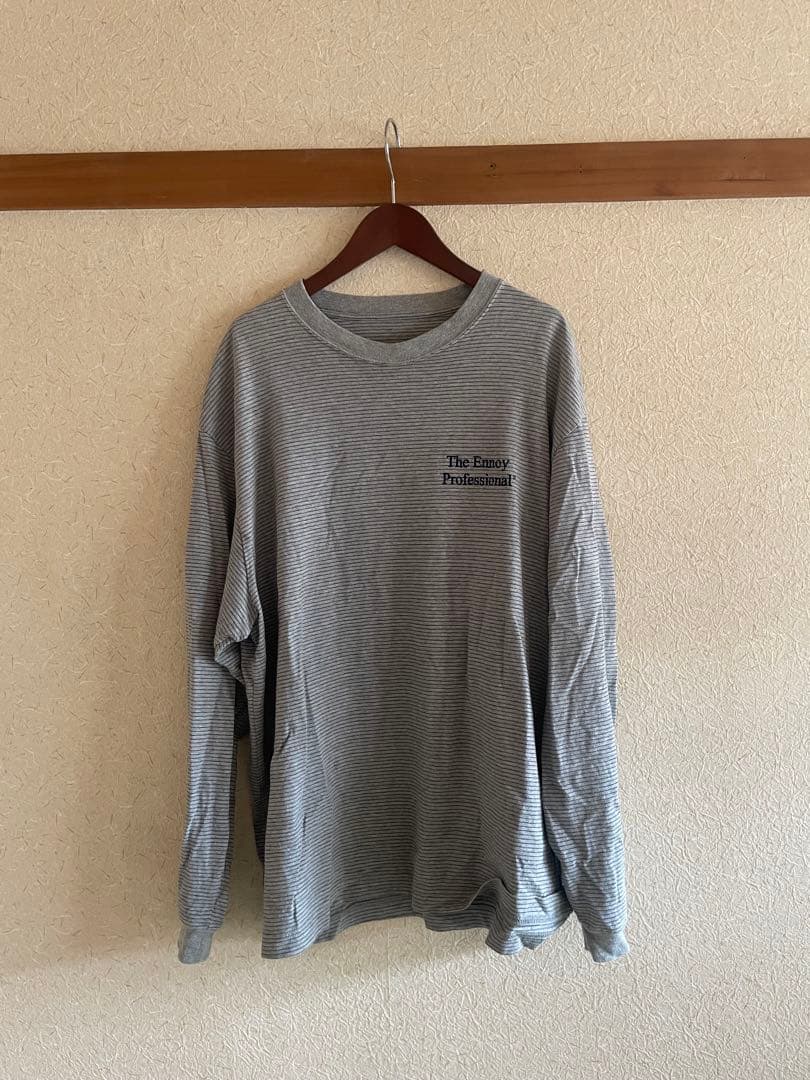The Ennoy Professional L/S BORDER Tシャツ M
