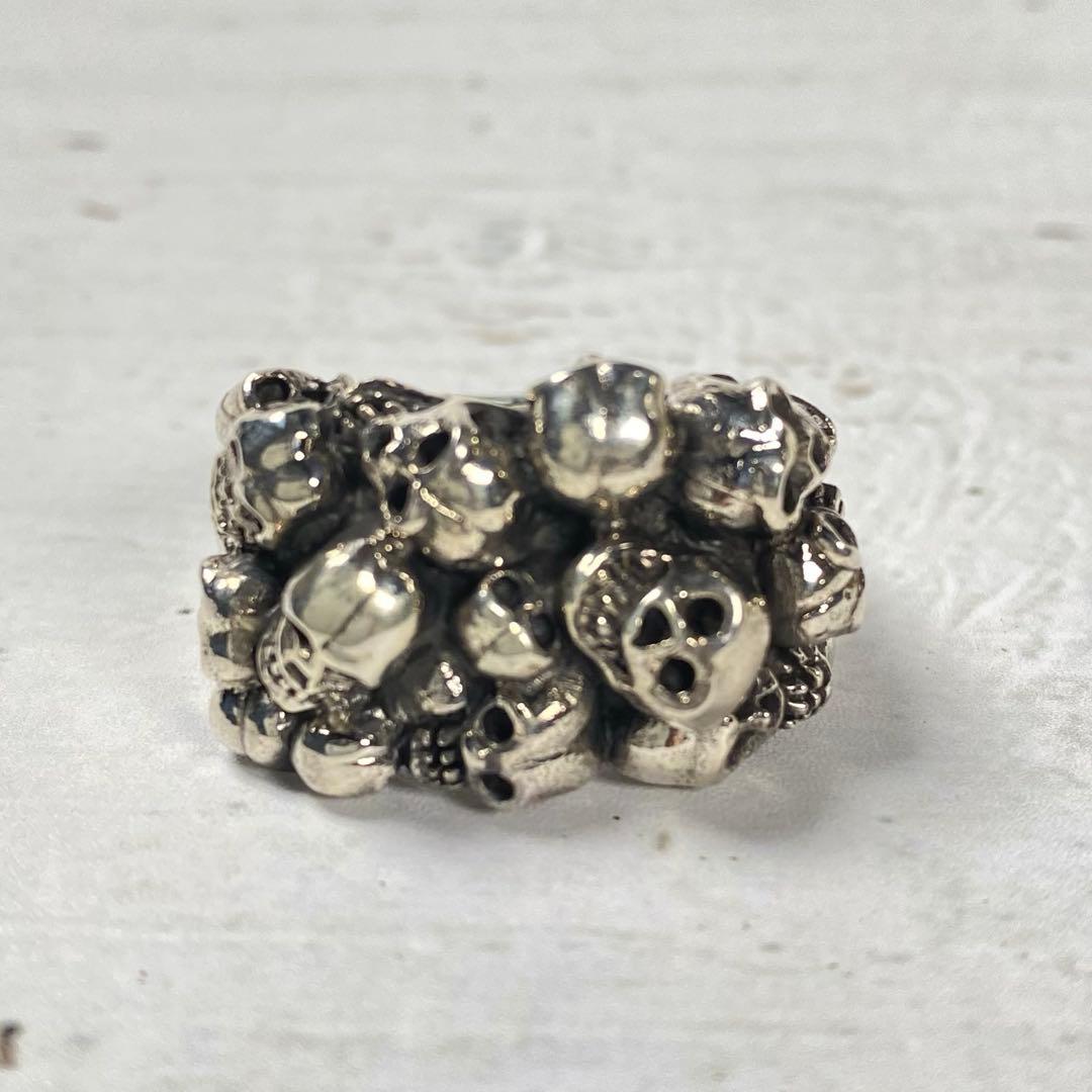 シルバー925 メンズリング 15個150g 925刻印 まとめ売り 銀精錬用